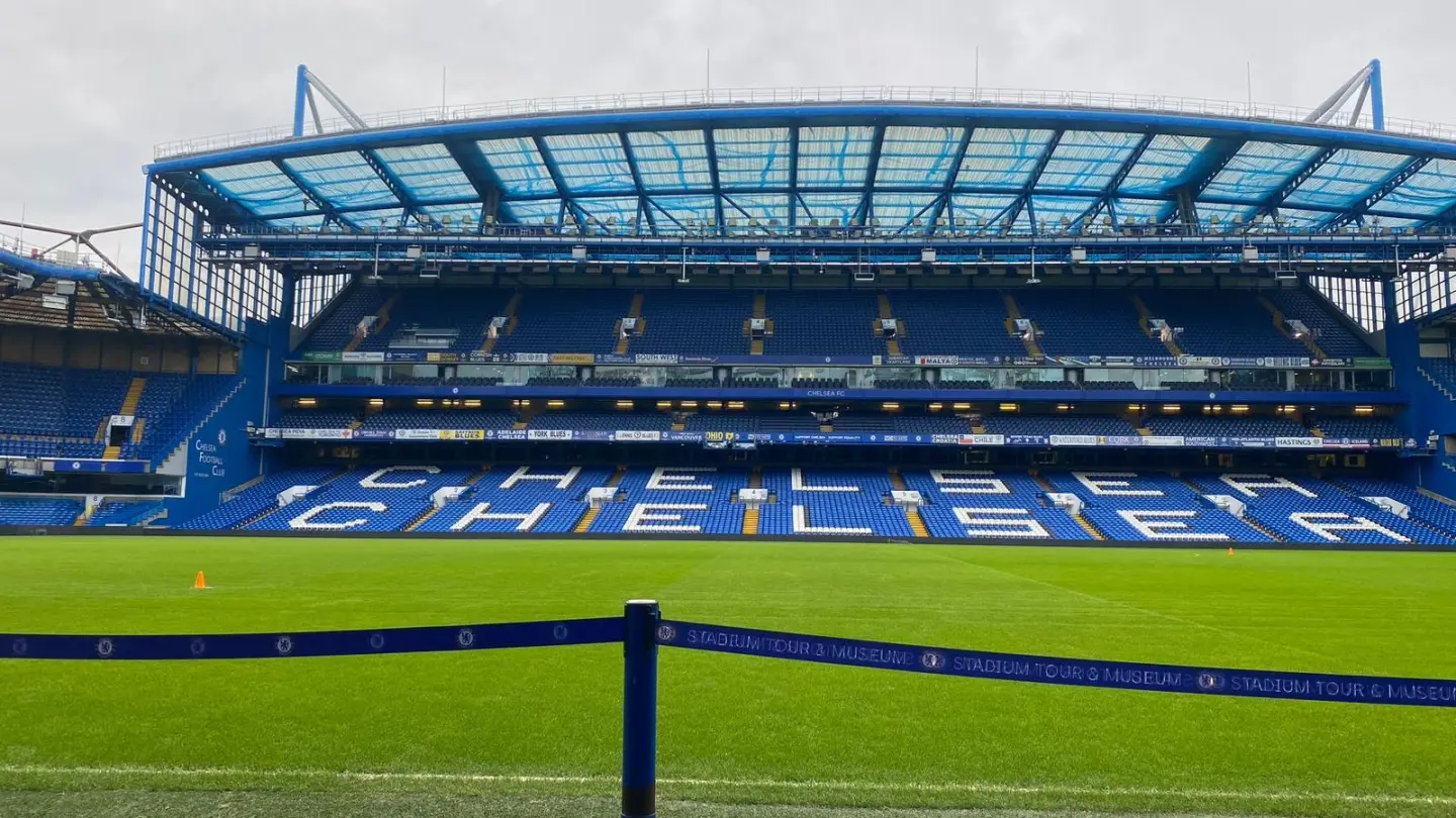Stamford Bridge stadium, home of Chelsea Football Club