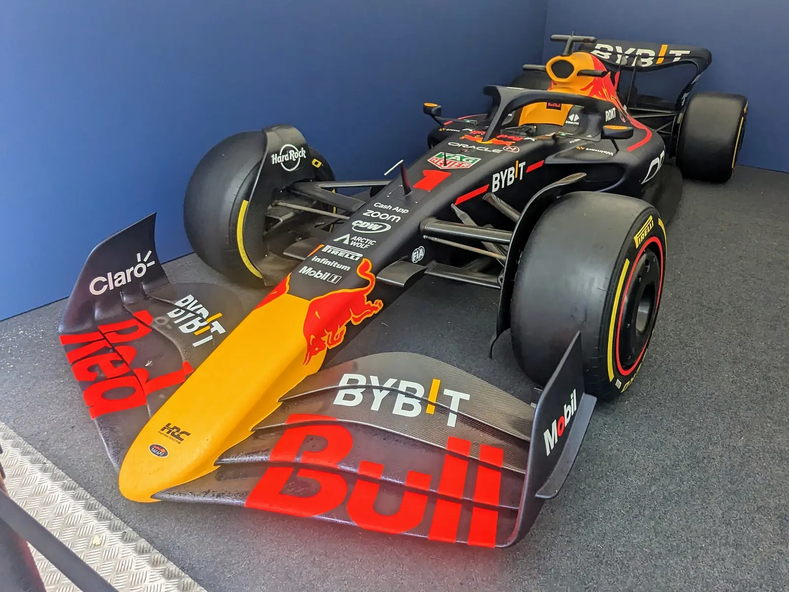 Red Bull RB18 Formula 1 car from the 2022 season