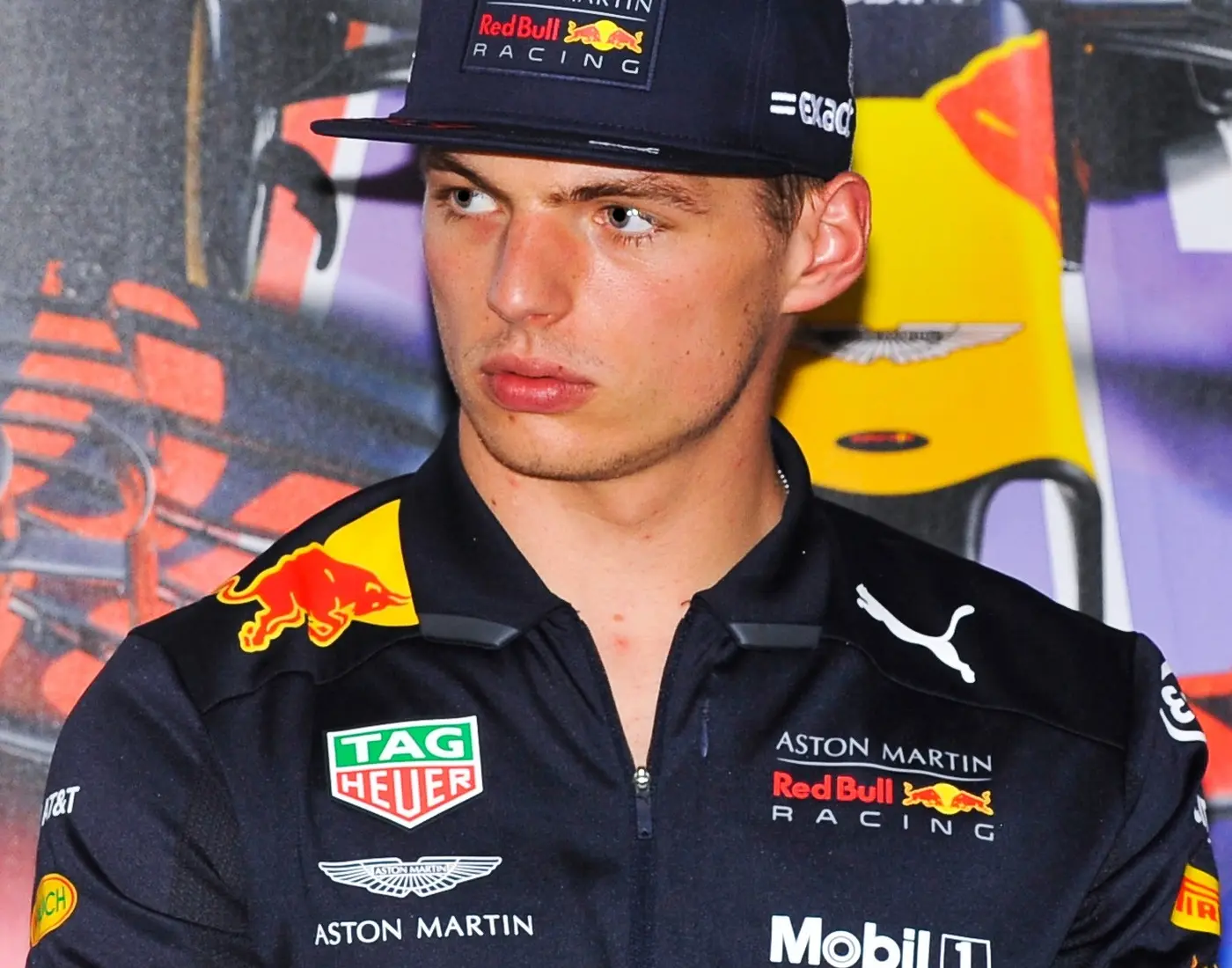 Max Verstappen photographed at a motorsport event in 2018